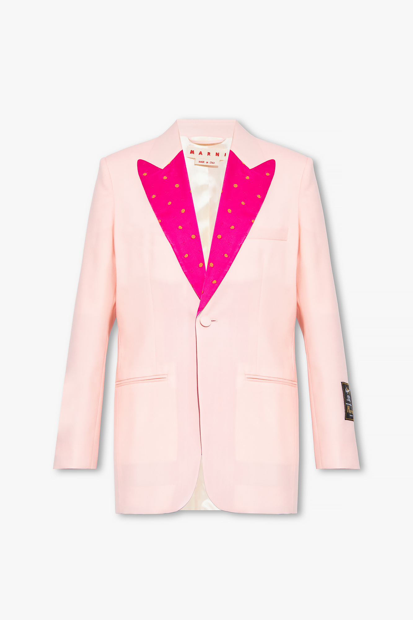 Pink Wool blazer Marni amp - GenesinlifeShops Botswana ...